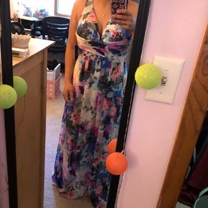 SLYN Special Occasion Floral Dress